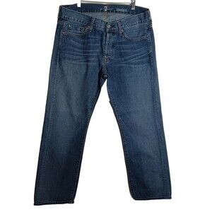7 For All Mankind Standar, Men's Size 33x29 Buttonfly Jeans